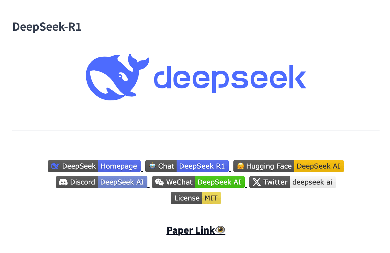 Deepseek R1 on Huggingface